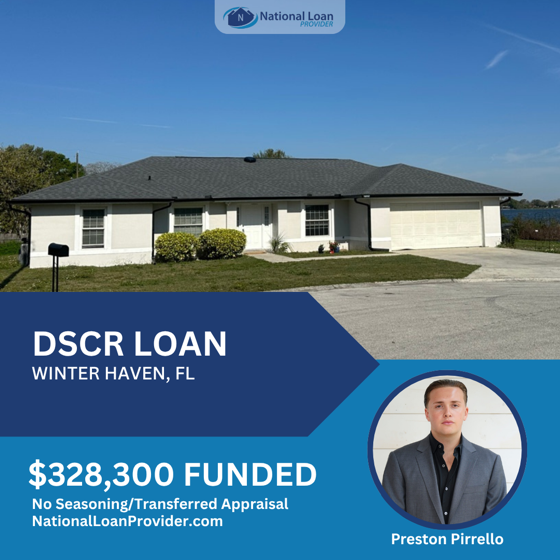Closed real estate investment loan deal funded by National Loan Provider