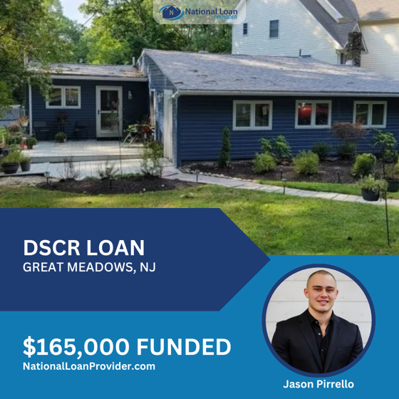 Closed real estate investment loan deal funded by National Loan Provider