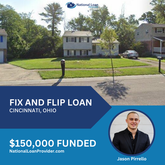 Closed real estate investment loan deal funded by National Loan Provider
