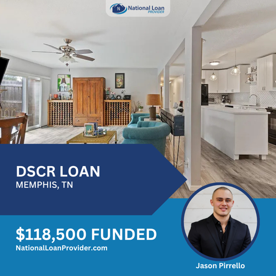 Closed real estate investment loan deal funded by National Loan Provider