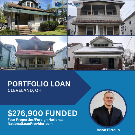 Closed real estate investment loan deal funded by National Loan Provider
