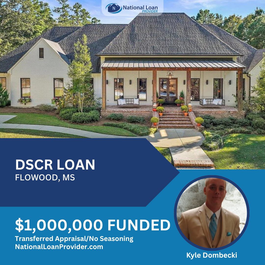 Closed real estate investment loan deal funded by National Loan Provider